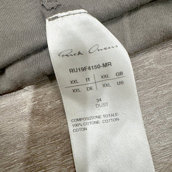 Rick Owens larry Tank Top - Dust - Picture 7 of 9